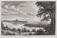 KG 07407
<br/>
Gezichten op de Rijn: Arnhem
<br/>
<em>Leth, Hendrik II de (1703-1766)</em>